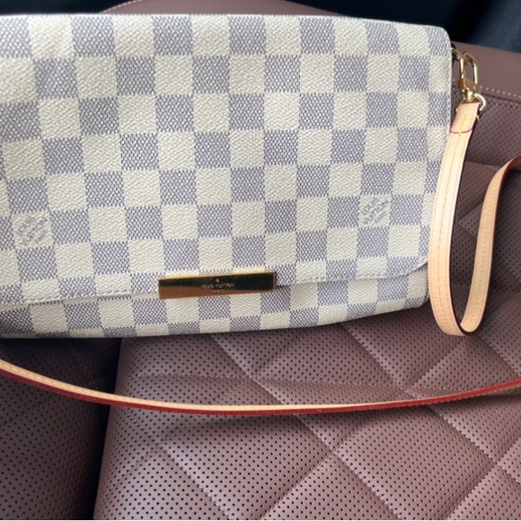 Sold- LV Favorite mm damier azur - Picture 5 of 9